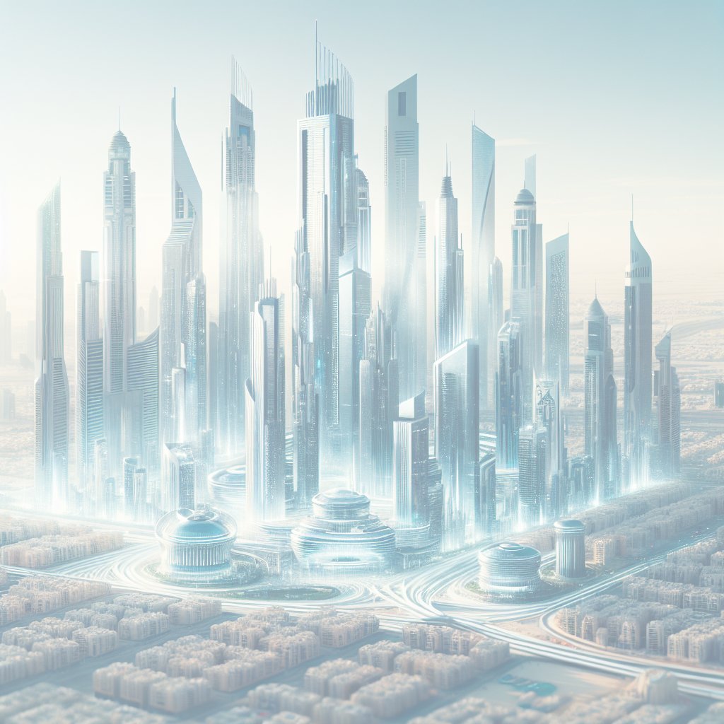 Dubais futuristische Gebäude: Ein Blick auf die Vision 2030.