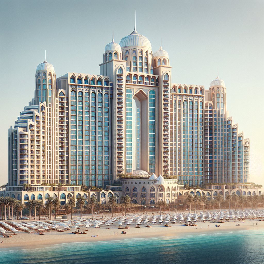 Das Jumeirah Beach Hotel: Ein Meilenstein in Dubais Architekturgeschichte.